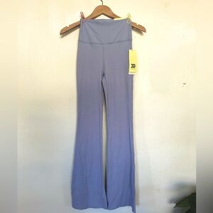 NWT ALL IN MOTION flared periwinkle yoga pants XS